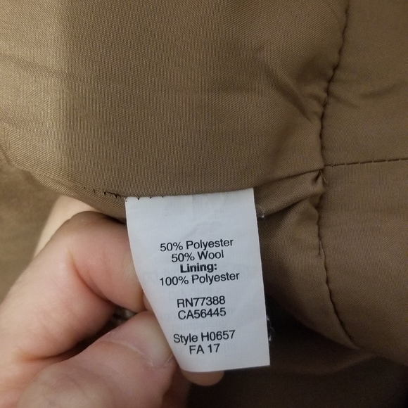 J.Crew Tweed pencil skirt size 0 EUC - Picture 7 of 8